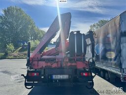 Mitsubishi Fuso Canter Flatbed Truck with Rear-Mounted Crane