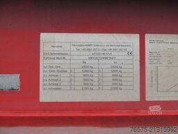 KEMPF 70 m³ HARDOX kipper (2x)