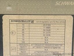 SCHWARZMÜLLER D21K0 RÜCKWÄRTSMULDEN AUFLIEGER LUFT LIFT ABS