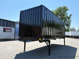  BDF-System 7.450 mm lang, Heck Alu-Rolltor, LACK NEU in schwarz!