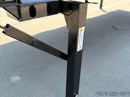  BDF-System 7.450 mm lang, Heck Alu-Rolltor, LACK NEU in schwarz!