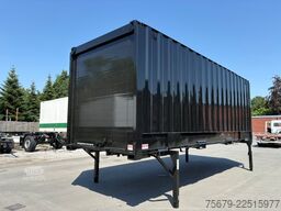  BDF-System 7.450 mm lang, Heck Alu-Rolltor, LACK NEU in schwarz!