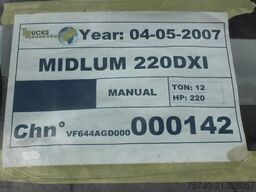 Renault Midlum 220 + manual + 16 meter