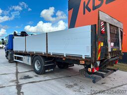 Scania P 320 4x2 HIAB 077B-2 / PLATFORM L=7286 mm