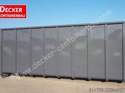Decker Containerbau Abrollcontainer, ECO ca.34 m³,Flügeltür