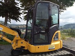 Komatsu PC55MR-5E0 with 3 buckets