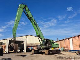 Sennebogen 850R with hydraulic rotating grapple