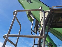 Sennebogen 850R with hydraulic rotating grapple