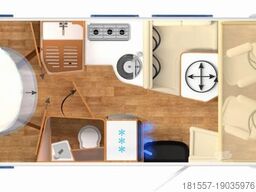 HYMER/ERIBA B-Klasse MC I 690 Dachklima, SAT+TV, Backofen