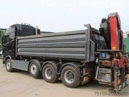 VOLVO FH 540 8x4 BL BORDMATIK KRAN HMF2120-K4 Nr.: 832