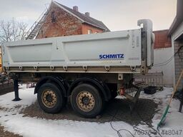 SCHMITZ CARGOBULL ZKI 18-4.9 Tandem 3-Seiten Kip Stahl Alu Felgen