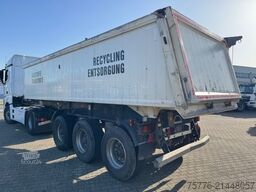 Damperli yarı römork LANGENDORF SKA 24/31 ALU Mulden Kipper 26m³ Liftachse