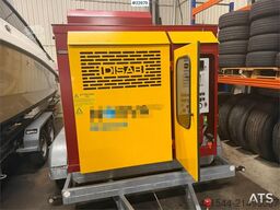 Disab SDW-3.5T.55 super sucker on a trailer