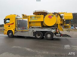 Scania R490 6x2 jetting/sludge vacuum combi with Muller s