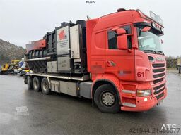 Scania R560 8x4 supersucker with Disab superstructure