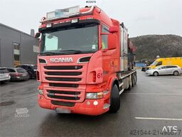 Scania R560 8x4 supersucker with Disab superstructure