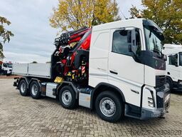 VOLVO FH 500 8x4 Kran F820 RA2.27 Jib & Winde Sofort