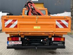 Mercedes-Benz VARIO 818D - 64 Tkm - Kipper - Kran - 1.