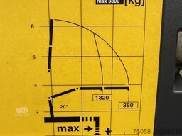 Mercedes-Benz VARIO 818D - 64 Tkm - Kipper - Kran - 1.