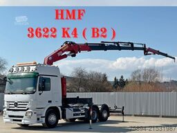 MERCEDES-BENZ ACTROS 2548* Sattelzugmaschine* HMF 3622 K4/FUNK