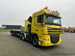 DAF XF 105 410 6x2 Palfinger PK 20002 + Tracon Trailer