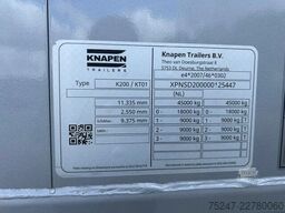 Knapen Trailers K200 - 70m3 Powersheet *Nieuw / Neu*