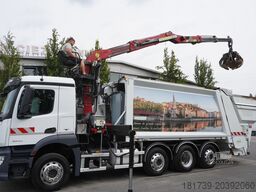 Mercedes-Benz Antos 3240 8x2 / Tajfun 5T crane / Farid