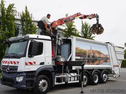 Mercedes-Benz Antos 3240 8x2 / Tajfun 5T crane / Farid