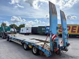 Müller-Mitteltal T4 4 Achs Tieflader verbreiterbar hydrl. Rampen