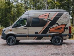 MERCEDES-BENZ ATACAMA 4x4D - 100% autark, Längsschläfer für 4