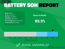 Maxus eDeliver 9 Elektrisch 280km WLTP 72kWh L3H2 204...