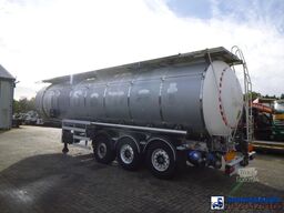Van Hool Chemical tank inox L4BH 37.5 m3 / 1 comp