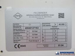 Feldbinder Powder tank alu 40 m3 / 1 comp