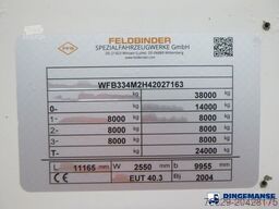 Feldbinder Powder tank alu 40 m3 / 1 comp