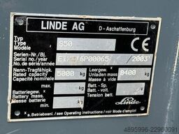 Linde S50 //Perfect/Like new/2346 hours