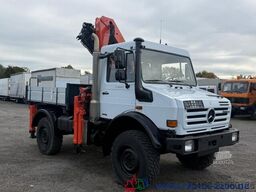 Unimog U4000 4x4 Palfinger Kran PK10501 Hakenhöhe 11,5M
