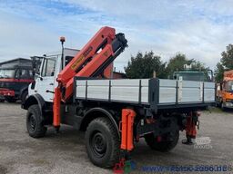 Unimog U4000 4x4 Palfinger Kran PK10501 Hakenhöhe 11,5M