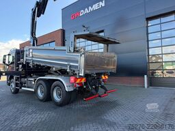 MAN TGS 33.470 6x4 3 zijdige Kipper/ Hiab 188 B-3 E...