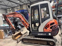 Kubota KX101-3 Mini Excavator w/ Bucket and Grab