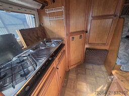 FFB/TABBERT Fiat 290 70 KW FFB Classic Wohnmobil Hubbett