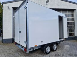 trailershop aerorodynamisch Seitentür 360x200x210cm 2700kg Neu online verfügbar