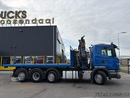 Scania G 420 + HOOK + BOB Z KRAAN 17T + 8X2 + EURO 5