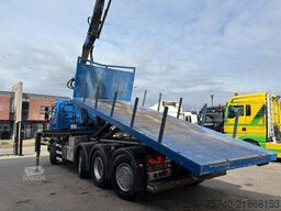 Scania G 420 + HOOK + BOB Z KRAAN 17T + 8X2 + EURO 5