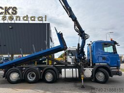 Scania G 420 + HOOK + BOB Z KRAAN 17T + 8X2 + EURO 5
