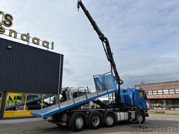 Scania G 420 + HOOK + BOB Z KRAAN 17T + 8X2 + EURO 5