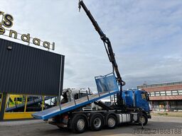 Scania G 420 + HOOK + BOB Z KRAAN 17T + 8X2 + EURO 5