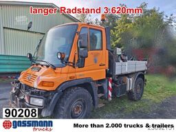 Unimog U300 405/20 4x4, Frontzapfwelle, Kipper