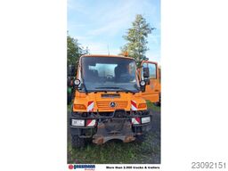 Unimog U300 405/20 4x4, Frontzapfwelle, Kipper