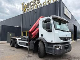 Renault Premium 370DXI + HMF 1430 K3 + 6X4 + HOOKSYTEM ...