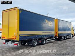 Volvo FH 460 6X2 Curtainsider Combi LNG Engine Slidin...